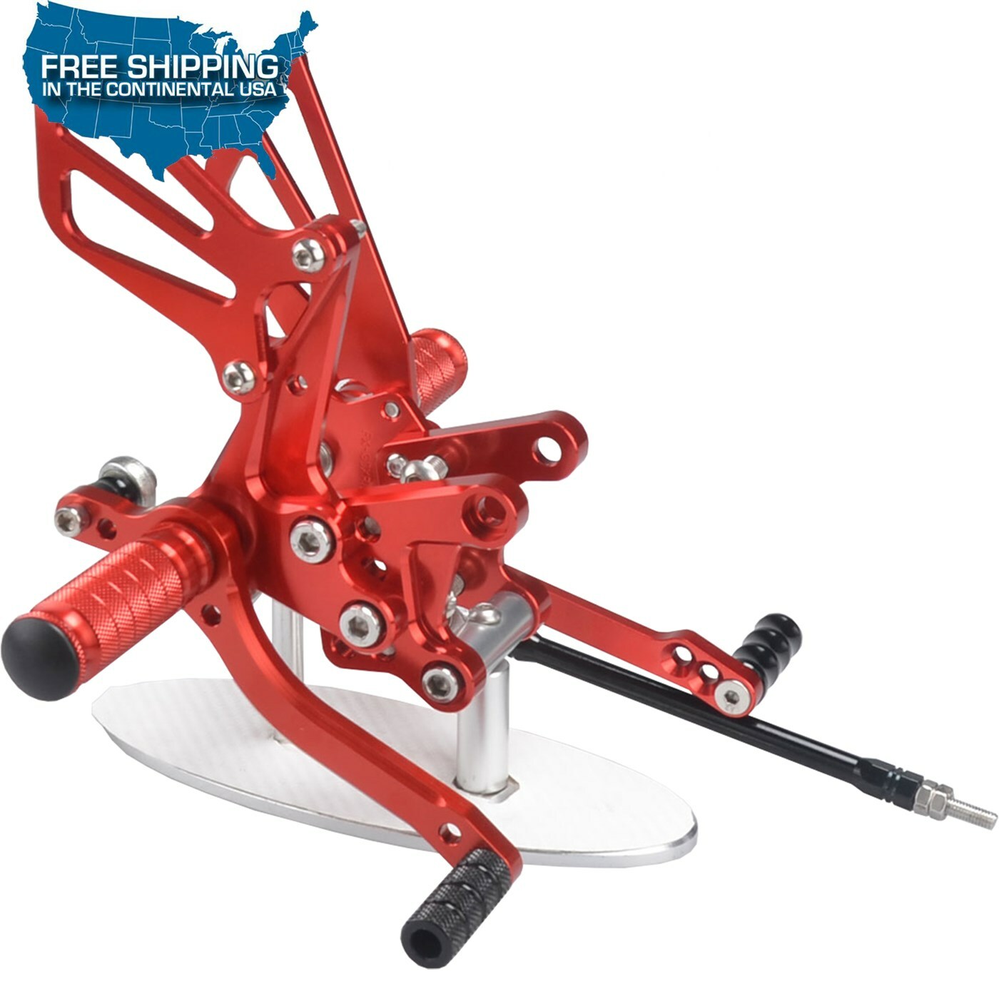 CNC Rearsets Footpegs Rearset For Suzuki Gsxr 600/750 00-05 GSXR1000 01-04