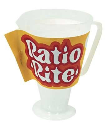 Ratio Rite RR100 Gas/oil Mixture Measuring Cup – 24oz.