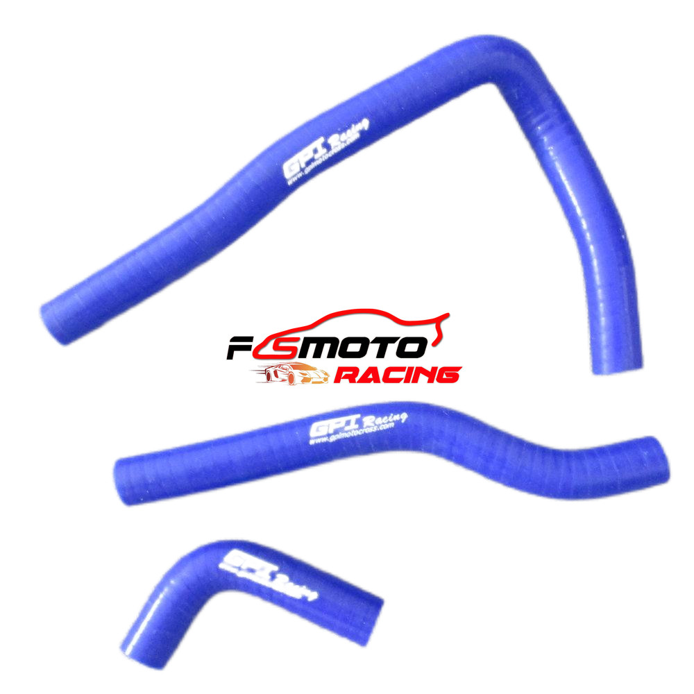 BLUE Silicone Radiator Hose For 2000-2023 Kawasaki KX65 SUZUKI RM65 2000-2012