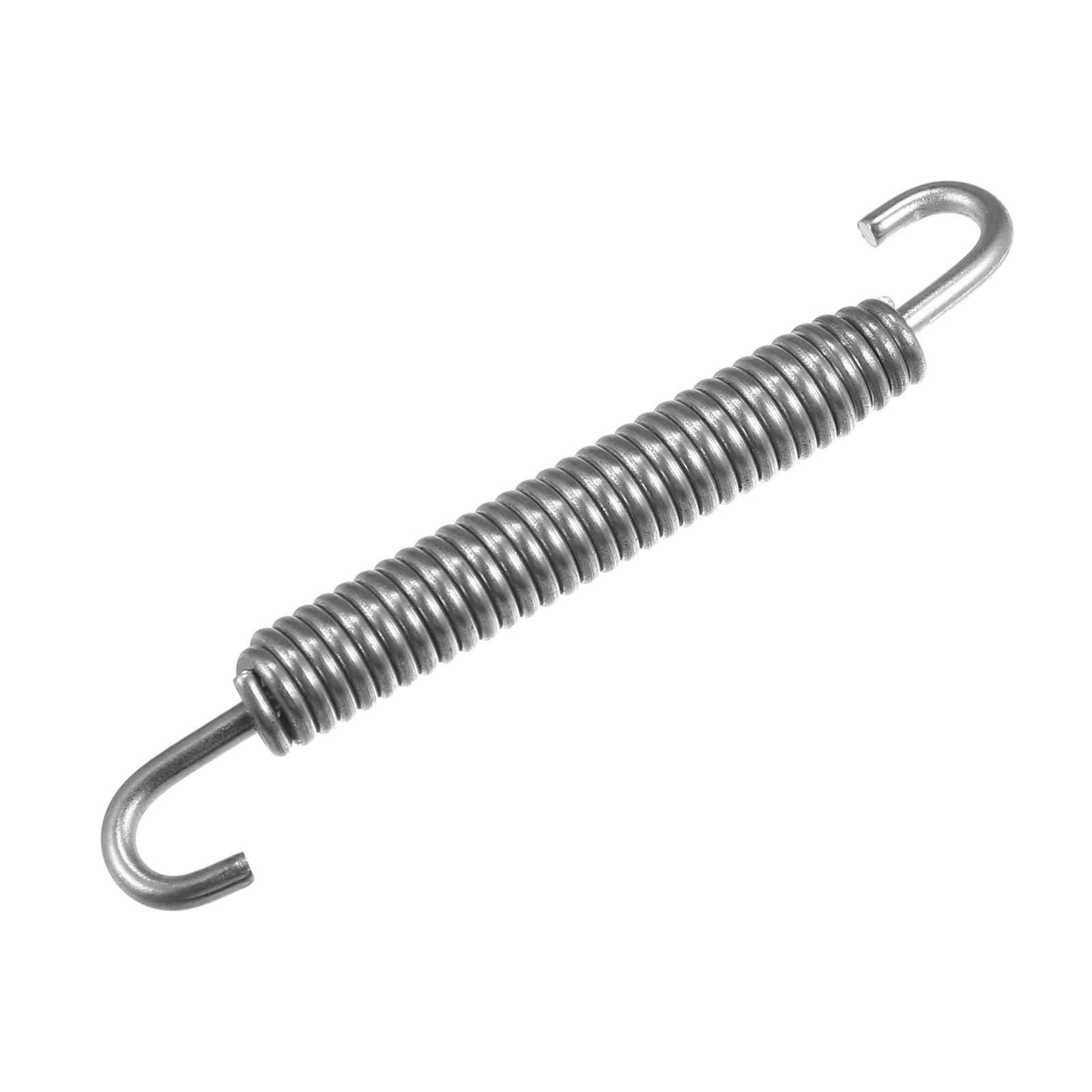 Universal 4Set Motorcycles Exhaust Pipe Spring 80mm 3.15″ Stainless Steel Silver