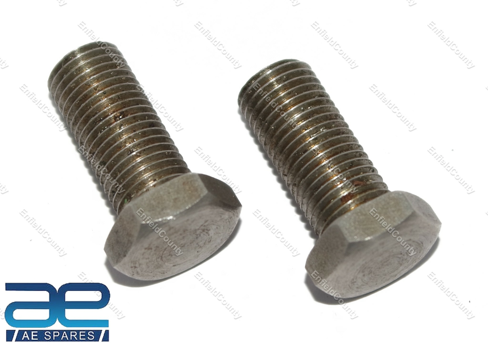 Headlight Lamp Bolt Pair 7/16 ” X 20 TPI for Norton BSA Triumph x 4 Units AEs