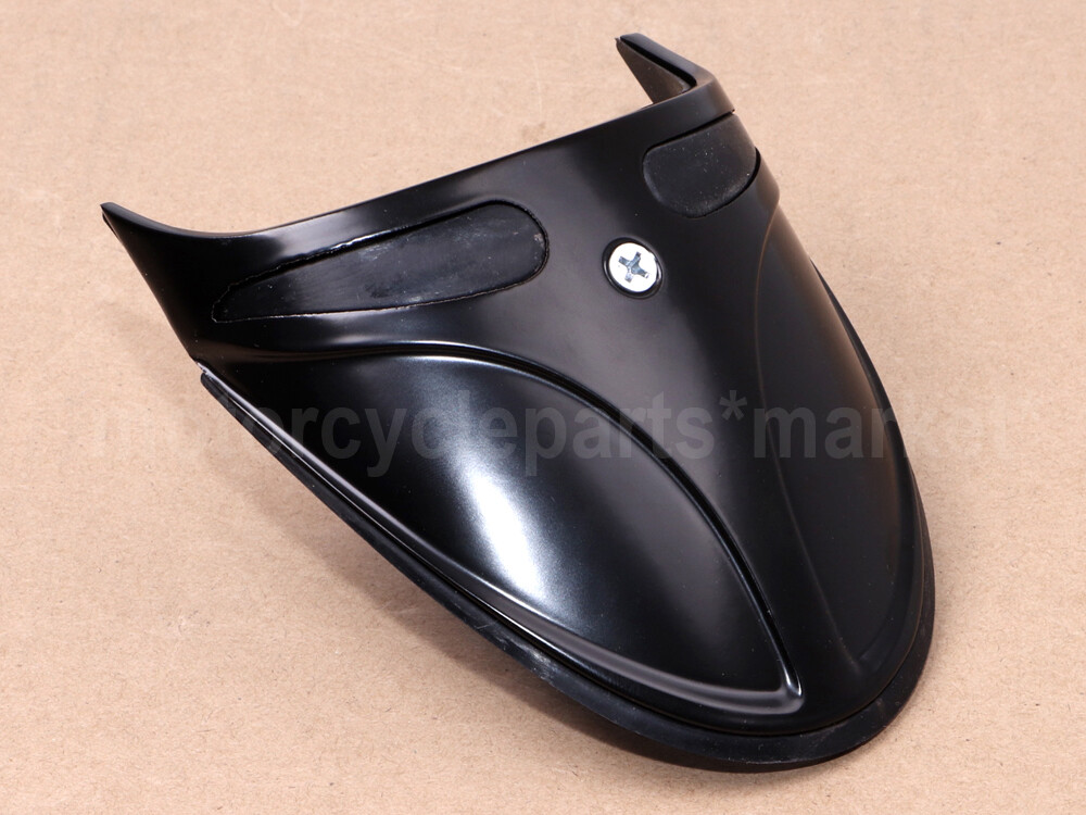 Chrome Black Fender Extension Mud Flap Trim Narrow for Harley Sportster FXST FXD