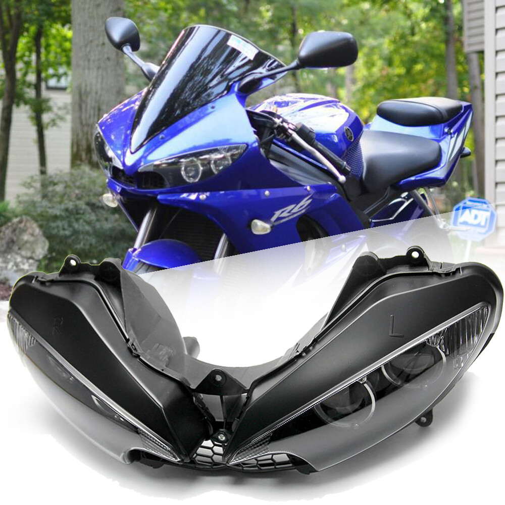 Headlight Assembly For Yamaha YZF R6 2003 2004 2005 YZF R6S 2006 2007 2008 2009