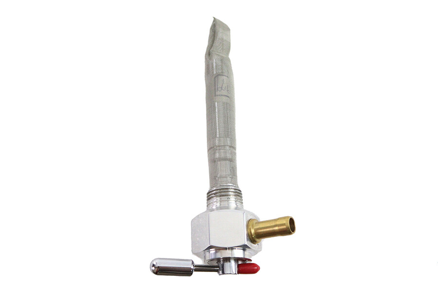 3/8 inch NPT Hex Petcock Polished fits Harley Davidson