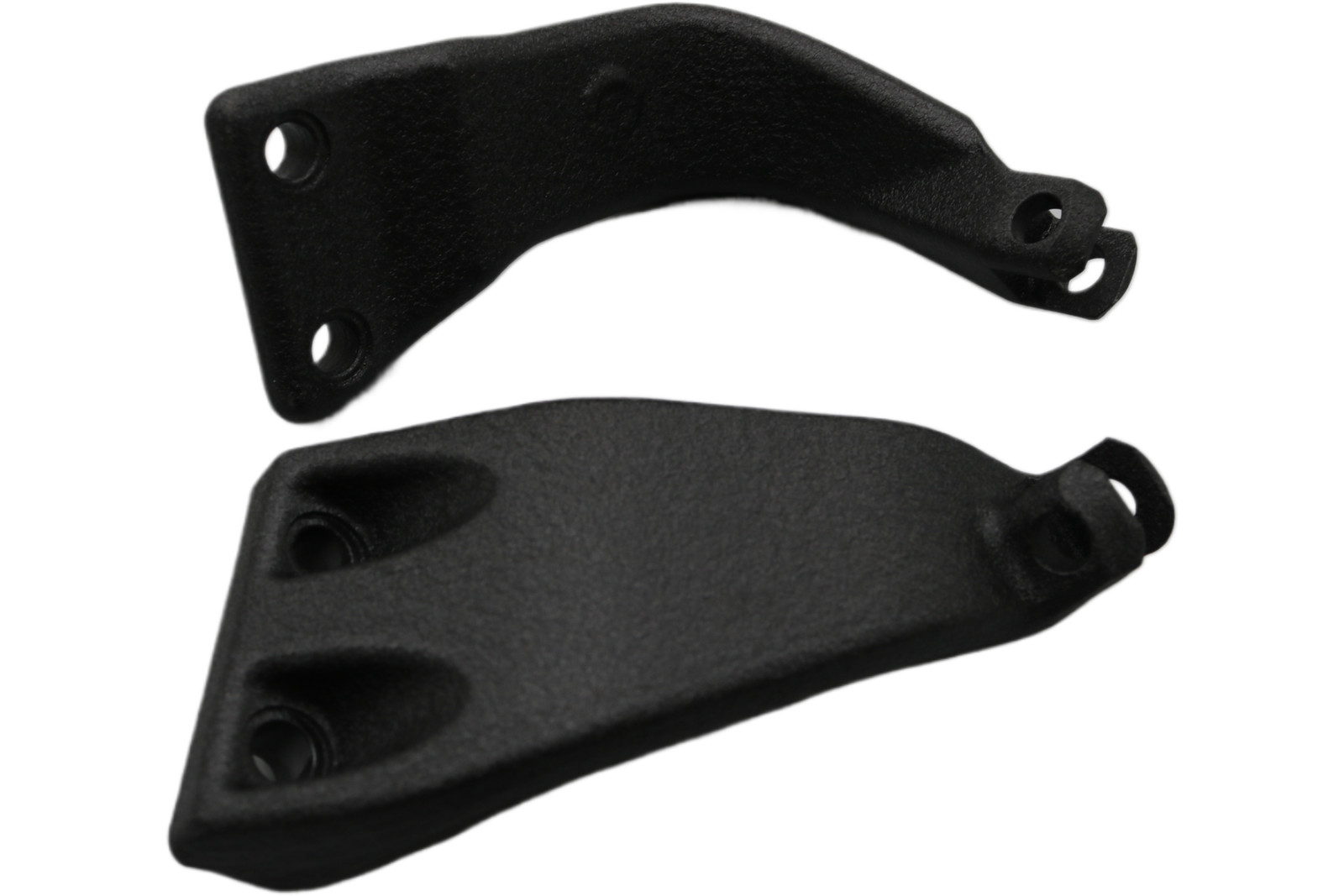 50667-07 50666-07 NEW OEM 2007-2017 HARLEY-DAVIDSON DYNA FOOTPEG MOUNTS PAIR