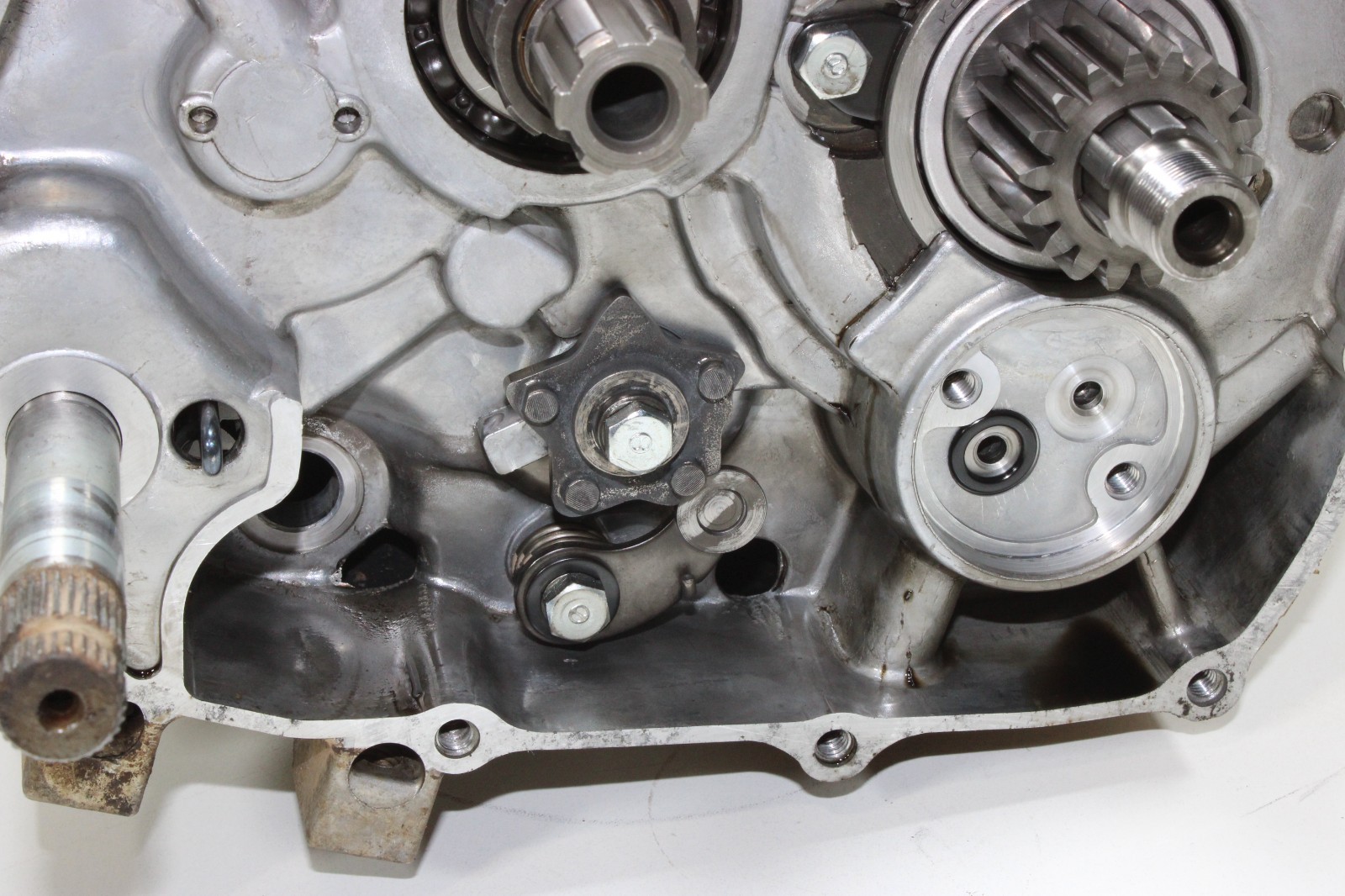74 Honda TL125 Trails TL 125 Engine Motor Bottom End Crank Cases Transmission E9