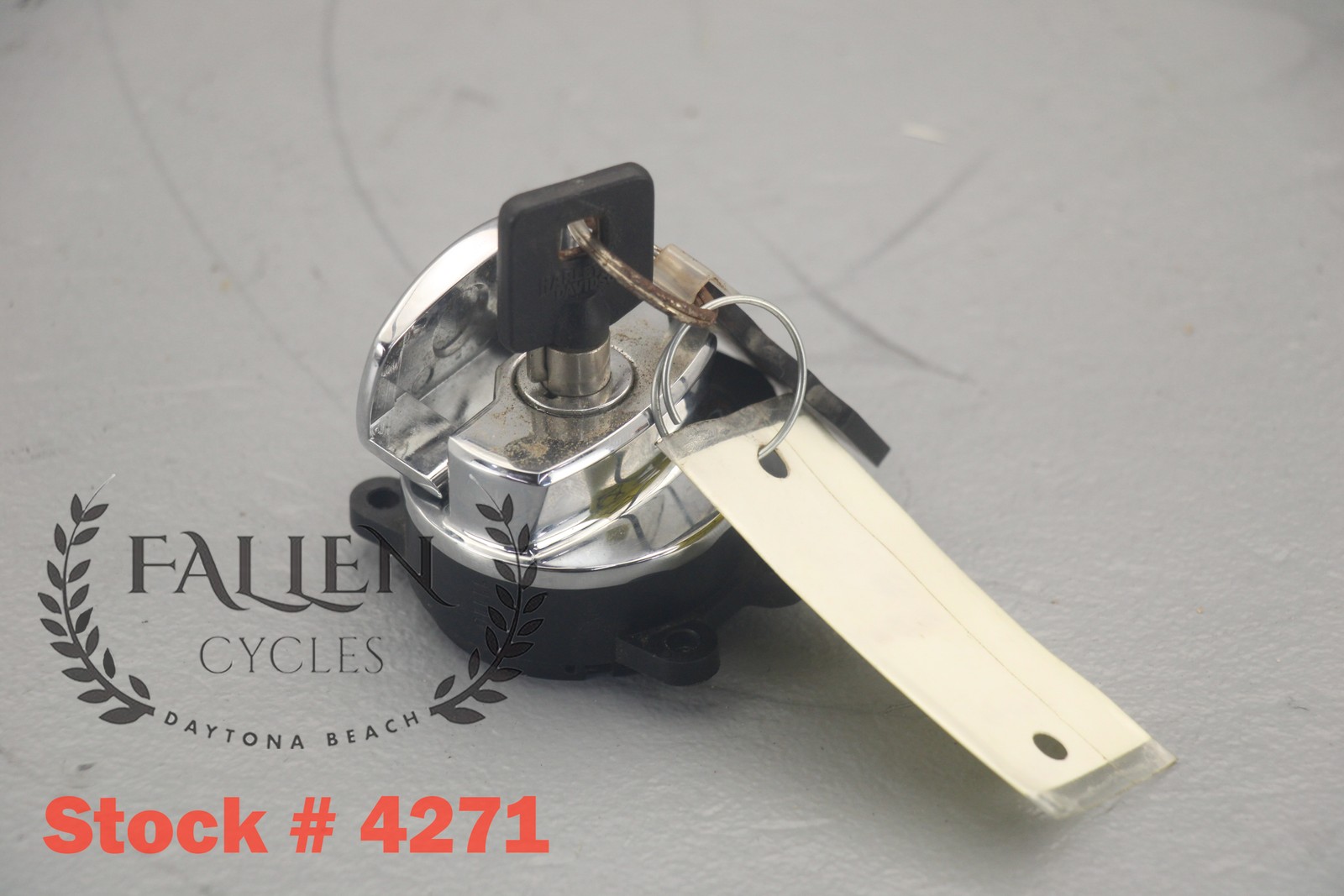 2011 Harley Softail Ignition Switch Knob Assembly + KEY VIDEO #4271