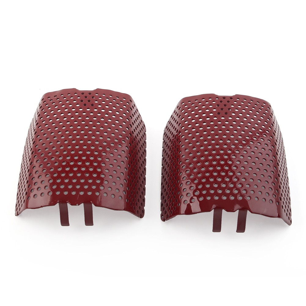 2Pcs Steel Front Caliper Screen Inserts For Harley V-Rod & Touring 06-19 New