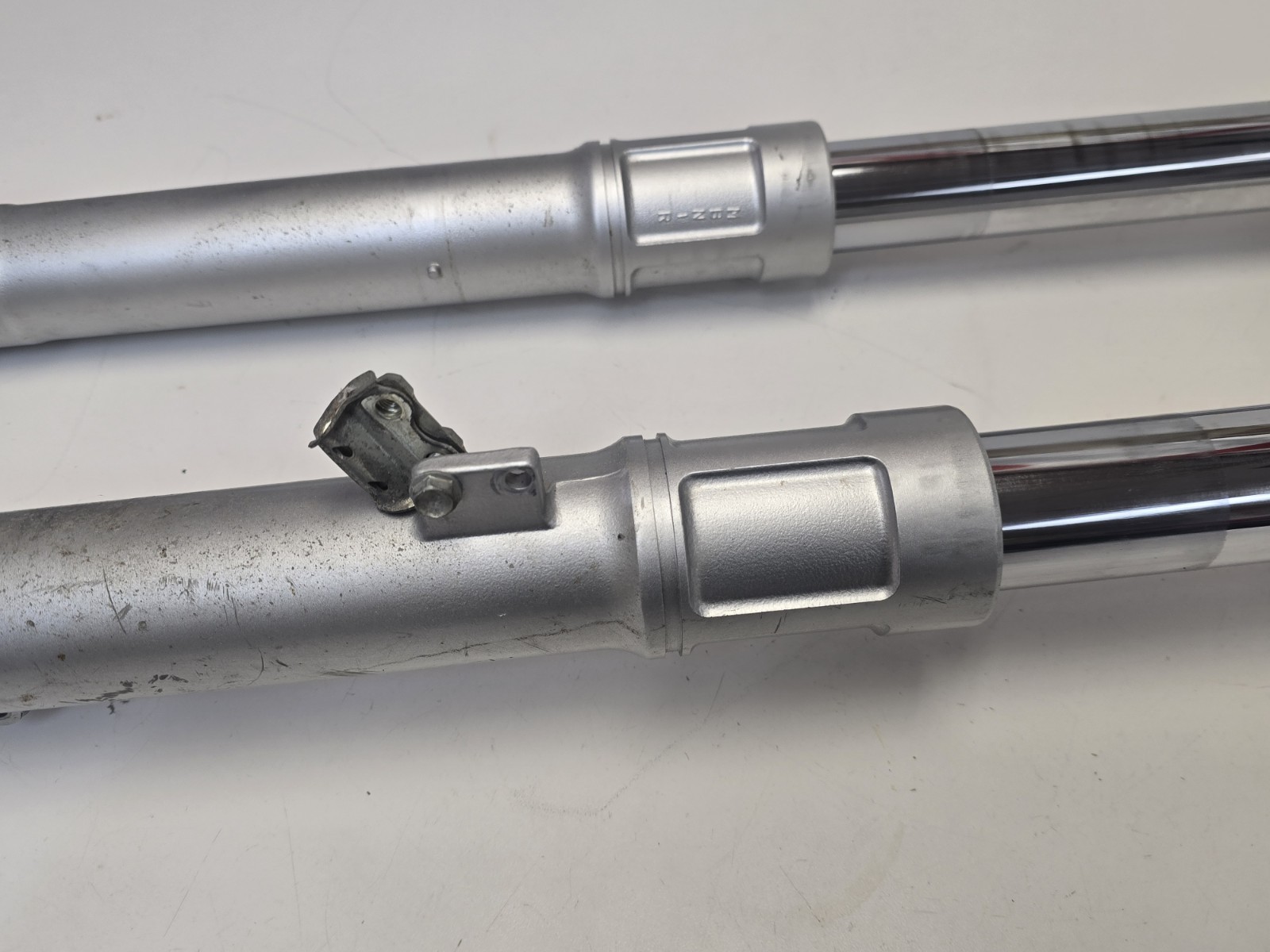 2002 Honda XR650R Front Forks Suspension & Front Axle Front End HM