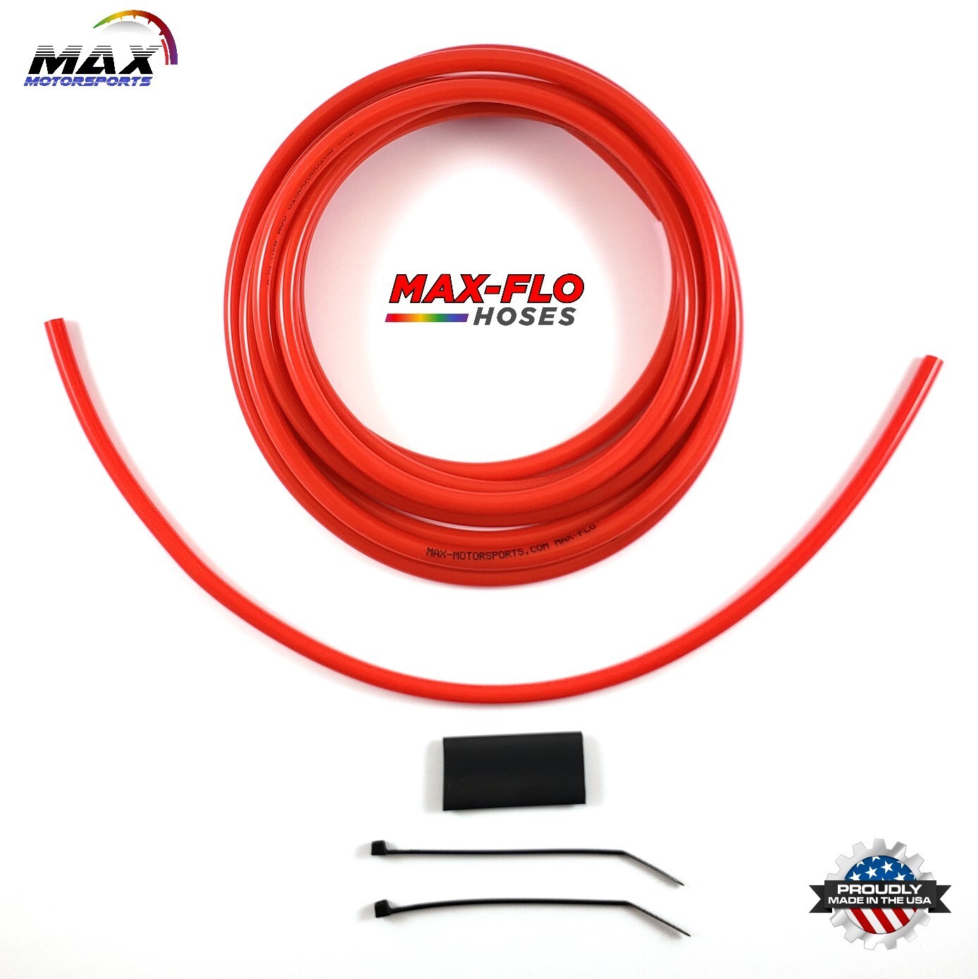 10′ HONDA RED 4mm | 3.2mm ID CARBURETOR VENT HOSE KIT KEIHIN FCR MIKUNI CARB MX