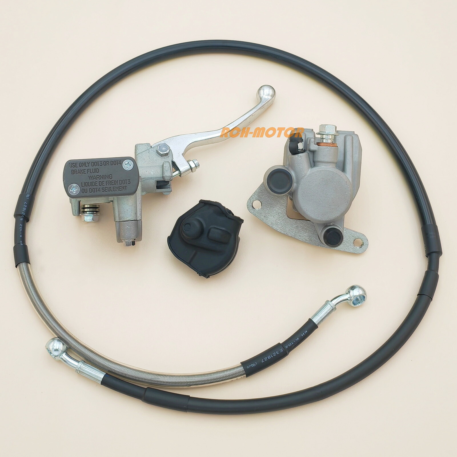 FRONT BRAKE MASTER CYLINDER LINE CALIPER FOR HONDA CR80R CR85R CR85RB 1996-2007