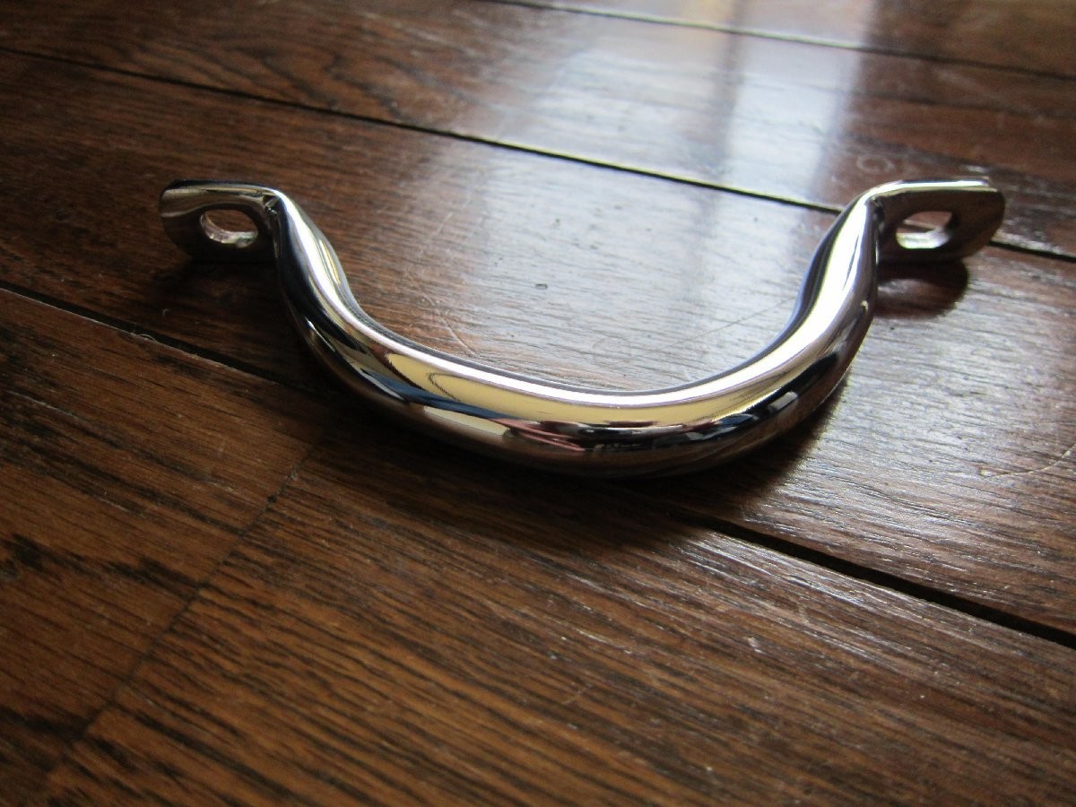 HONDA DAX ST50 ST70 Genuine Chrome Side U-Shape Frame Grip New Unused