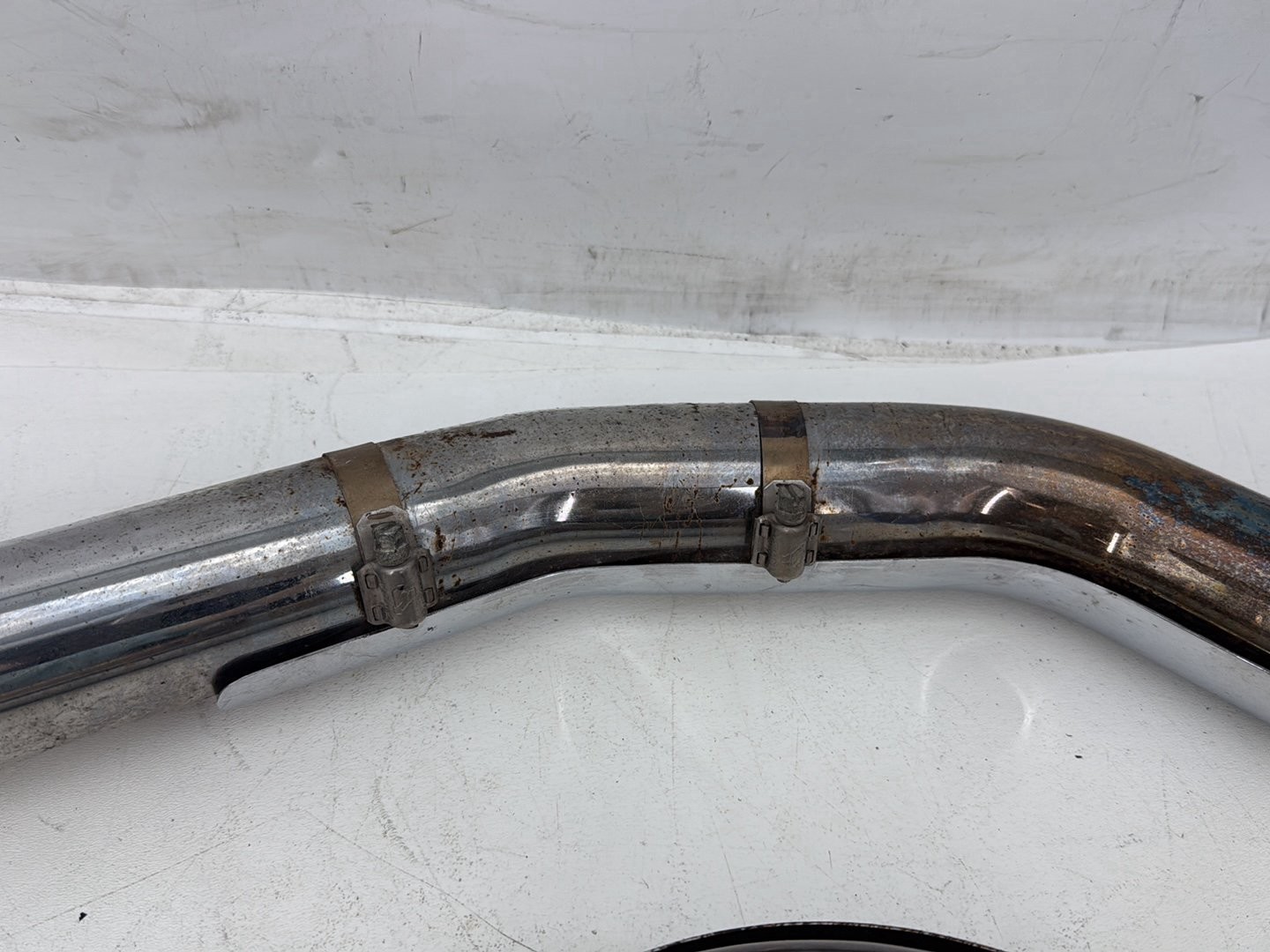 2000 Harley Softail FLSTC Heritage Classic OEM Exhaust System Header Pipe