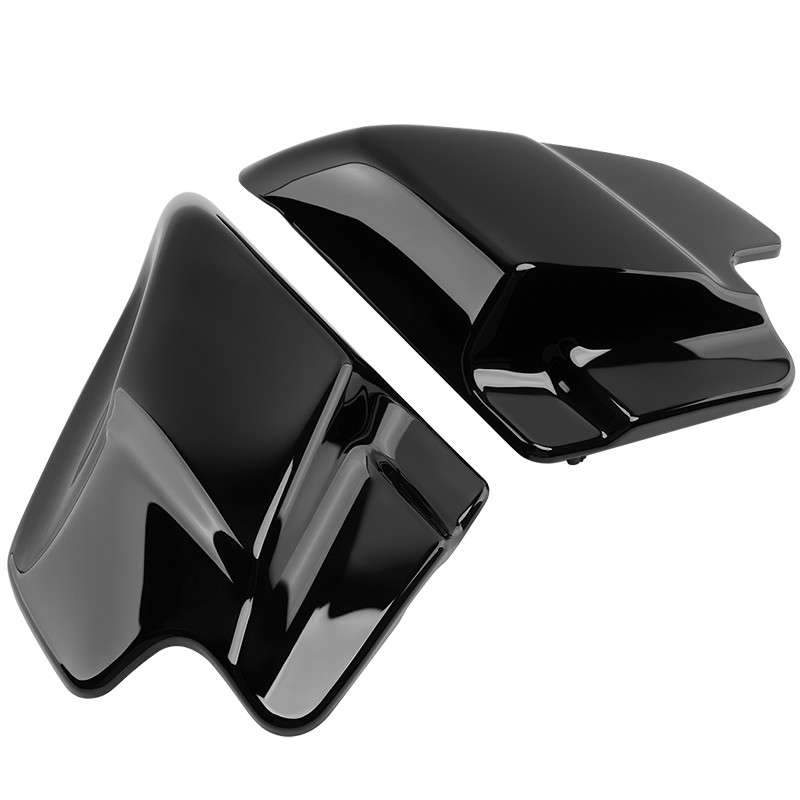 Vivid Black Side Cover Panel For Harley Touring Electra Glide Road King 97-08