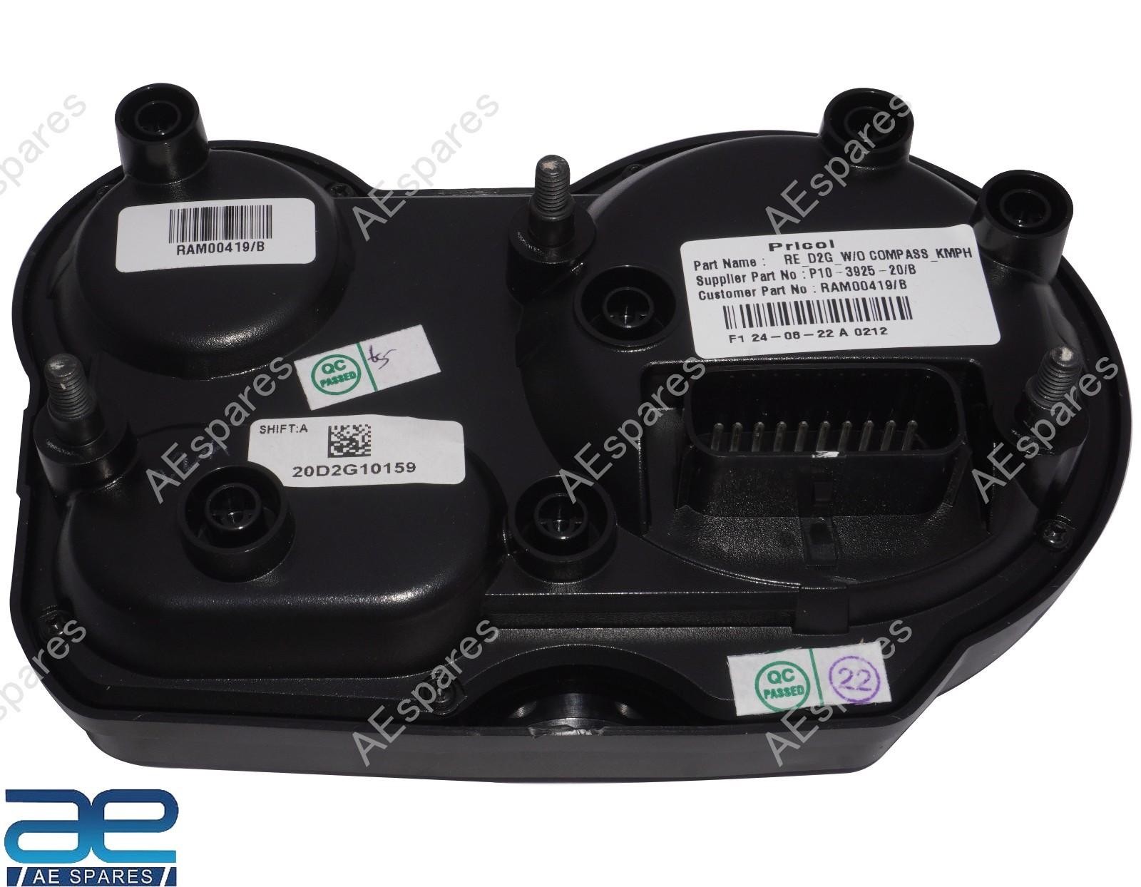 Instrument Cluster Assy For Royal Enfield Himalayan 411 BS6 Models RAM00419 S2u