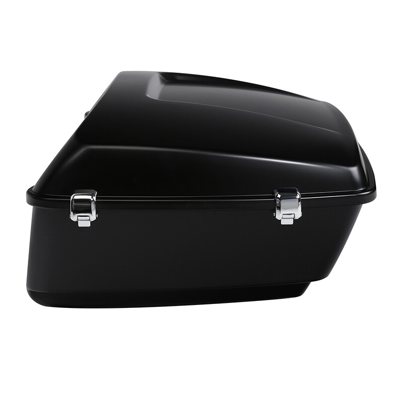 Matte King Trunk Pad Two Up Mount Rack Fit For Harley Touring Road Glide 14-26