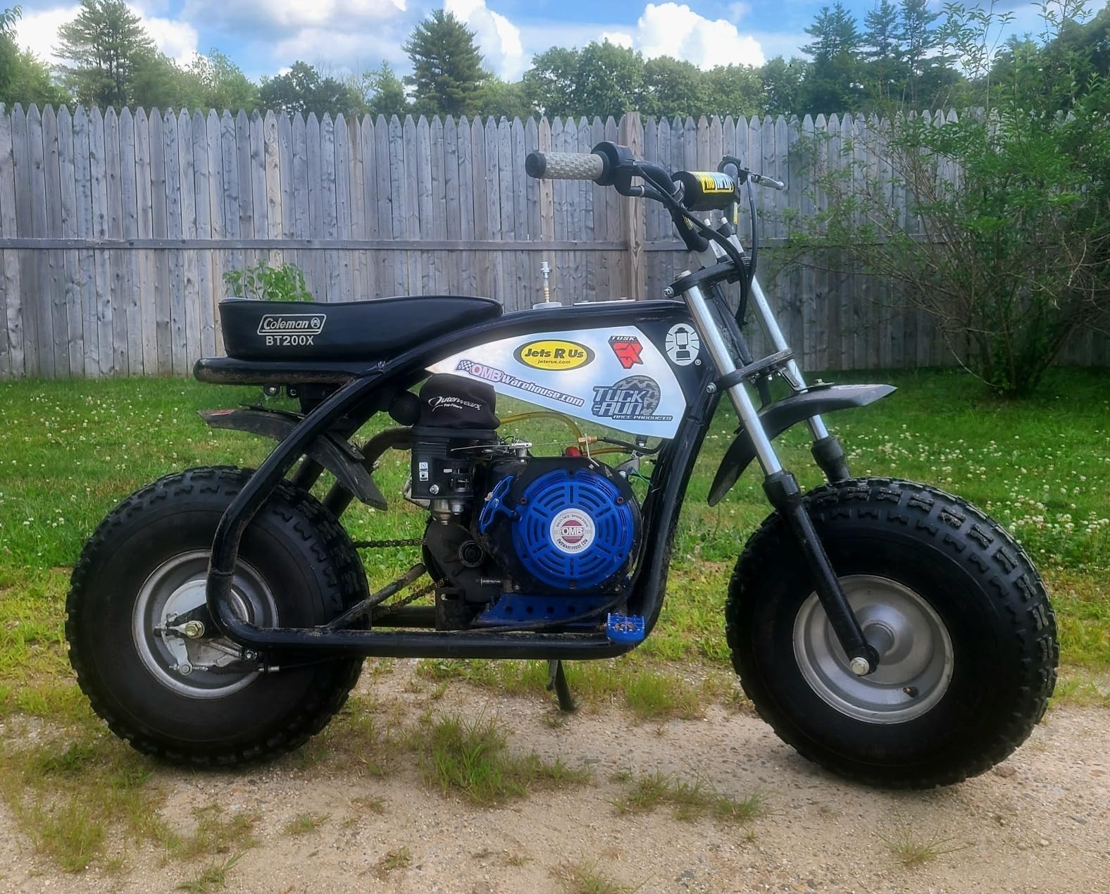 el Gas Tank Fuel Can For Hisun HS200-7 196cc Engine Mini Bike