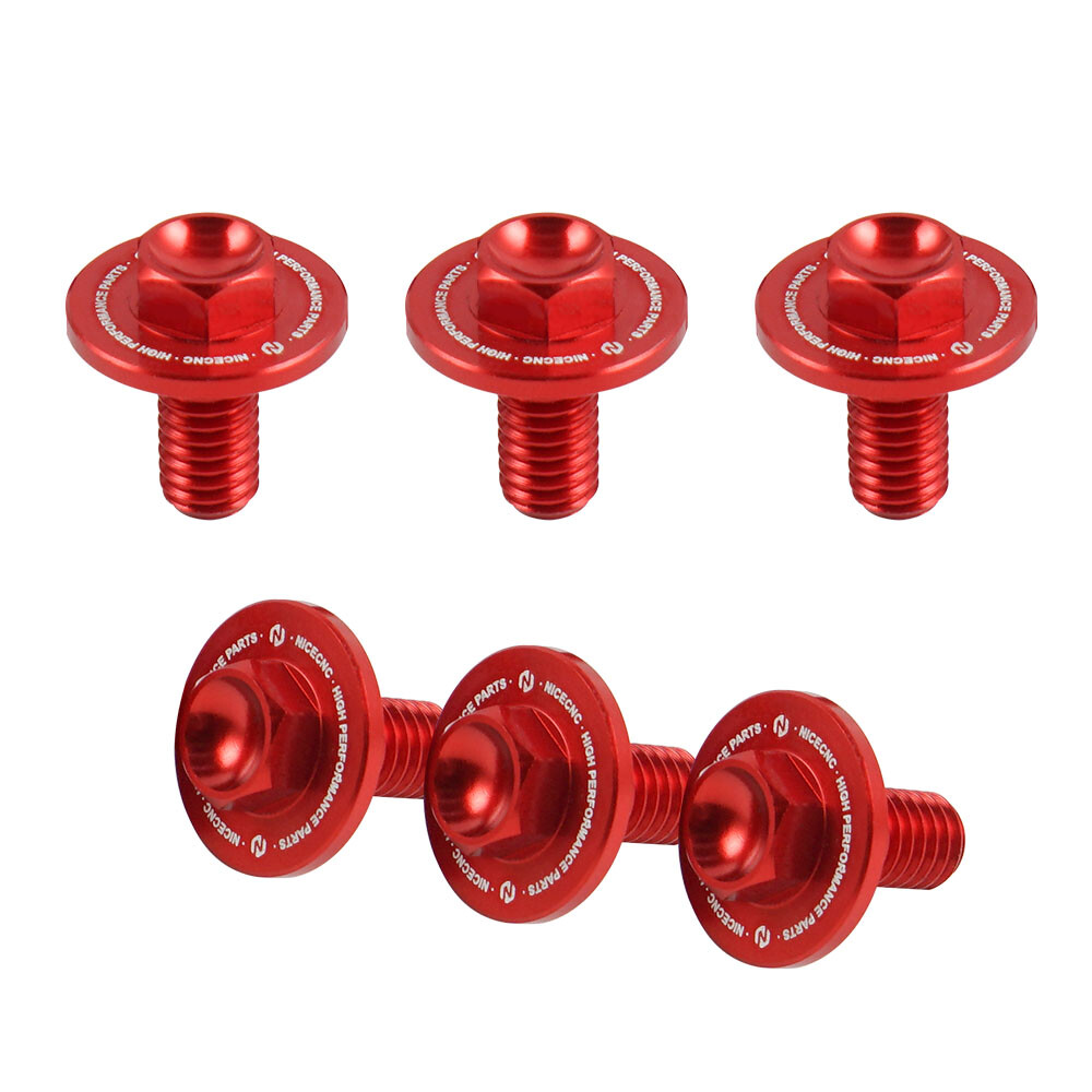 Front Fork Cover Guard Bolts For Kawasaki KX80 85 125 250 450 KLX150BF 300R 450R