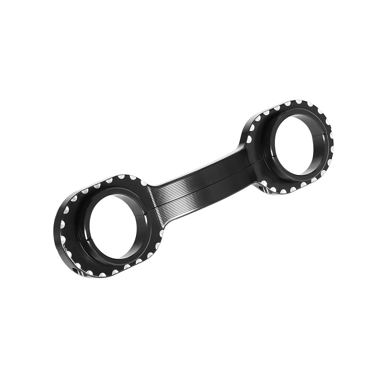 US Black CNC Front Fork Brace Stabilizer Holder For 2008-2025 Kawasaki KLR650