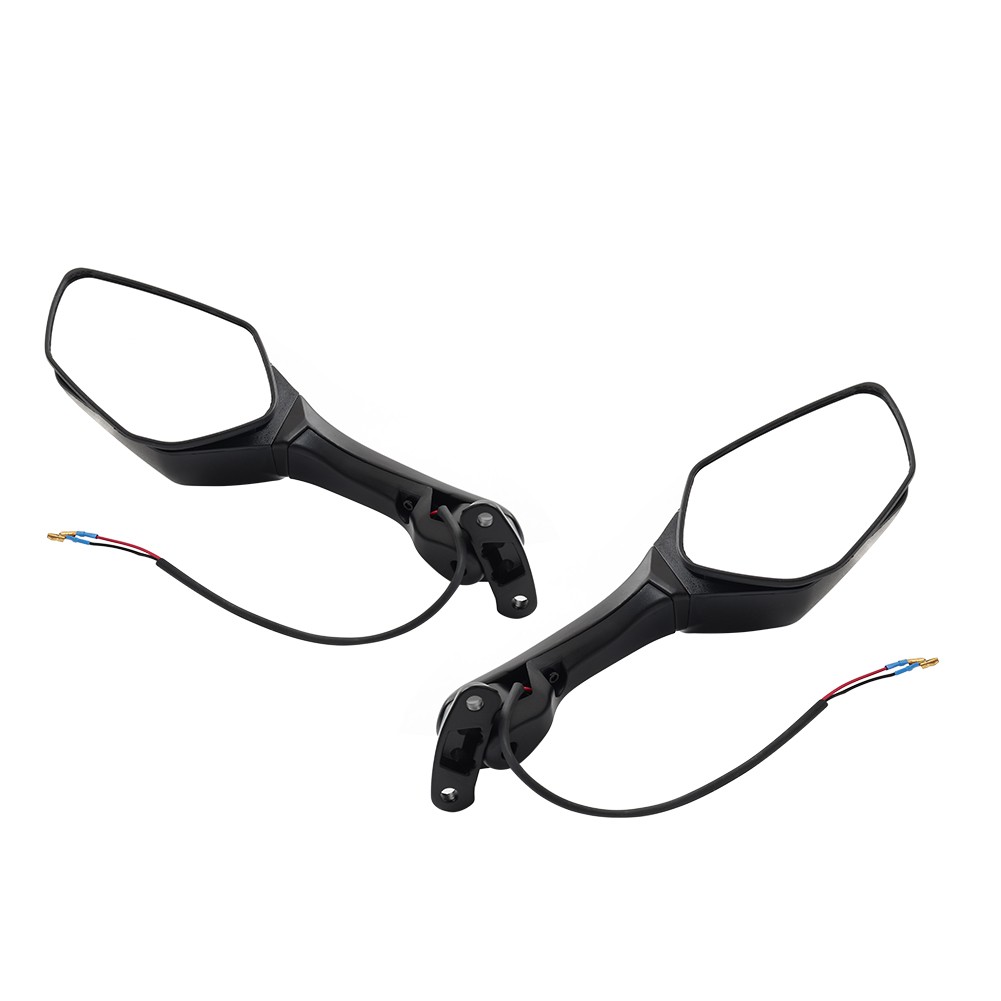 Rear View Mirrors w/ Turn Signals For Kawasaki Ninja ZX10R 2016-2022 2023