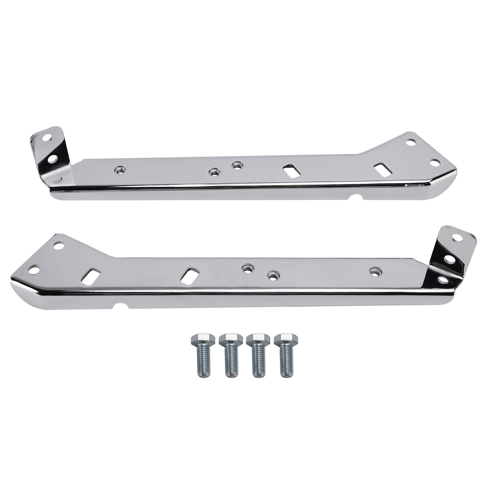 Saddlebag Rail Support Bracket 90718-79C Chrome For Touring Road Glide Flt 85-08