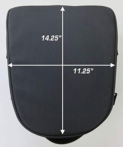 Nelson Rigg CL-1060-ST2 Black Commuter Tour Motorcycle Tail Bag