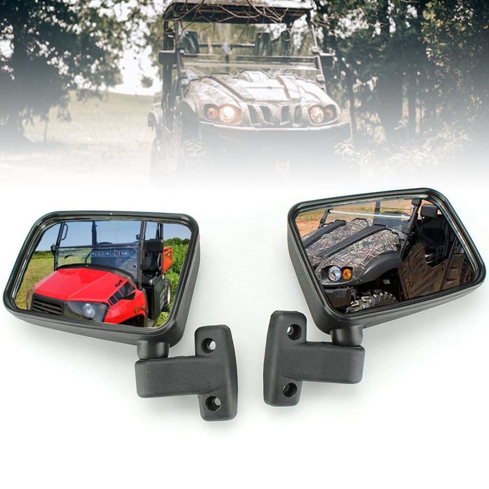 Pair L+r Side View Mirror Replacement For Hisun Utv 400 500 700 800massimo 500 7