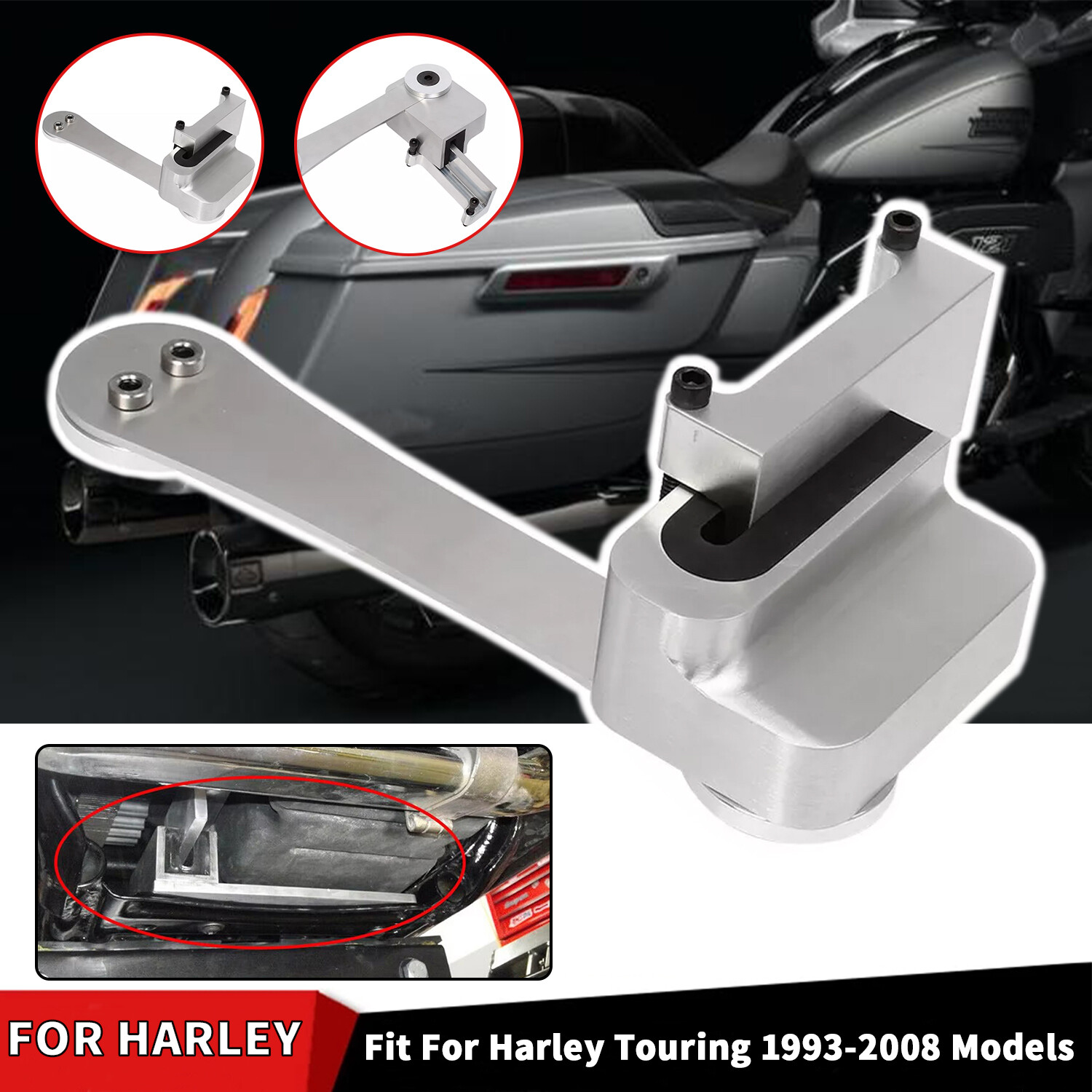 Aluminum Smooth Rider Bagger Stabilizer Link Kits For Harley Touring 1993-2008