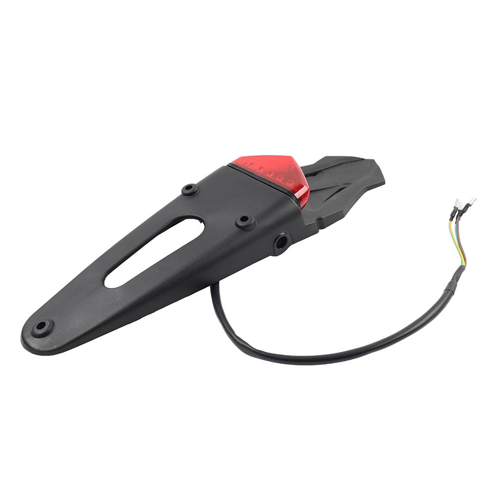 Rear Mudguard Tail Light Brake Lamp For Off-Road Motorcycle Motocross Dirt Bike