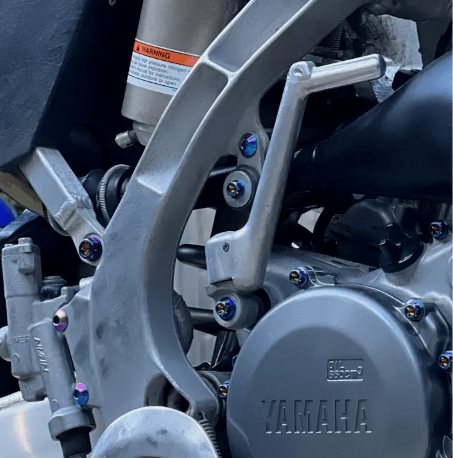 Yamaha YZ465 Exhaust Leak Fix: Pipe Silencer Rubber Joint