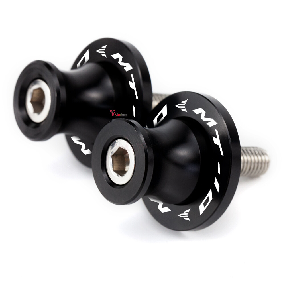 Motorcycle Swingarm Spools Sliders Stand Screws M6 1 Pair For YAMAHA MT-10 MT10