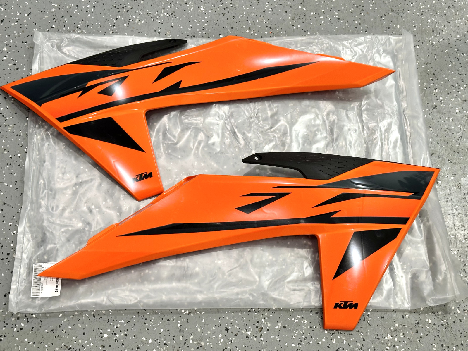 NEW 2025 KTM OEM Enduro Shroud Spoiler Plastics for XC-W XCF-W XW-F EXC EXC-F