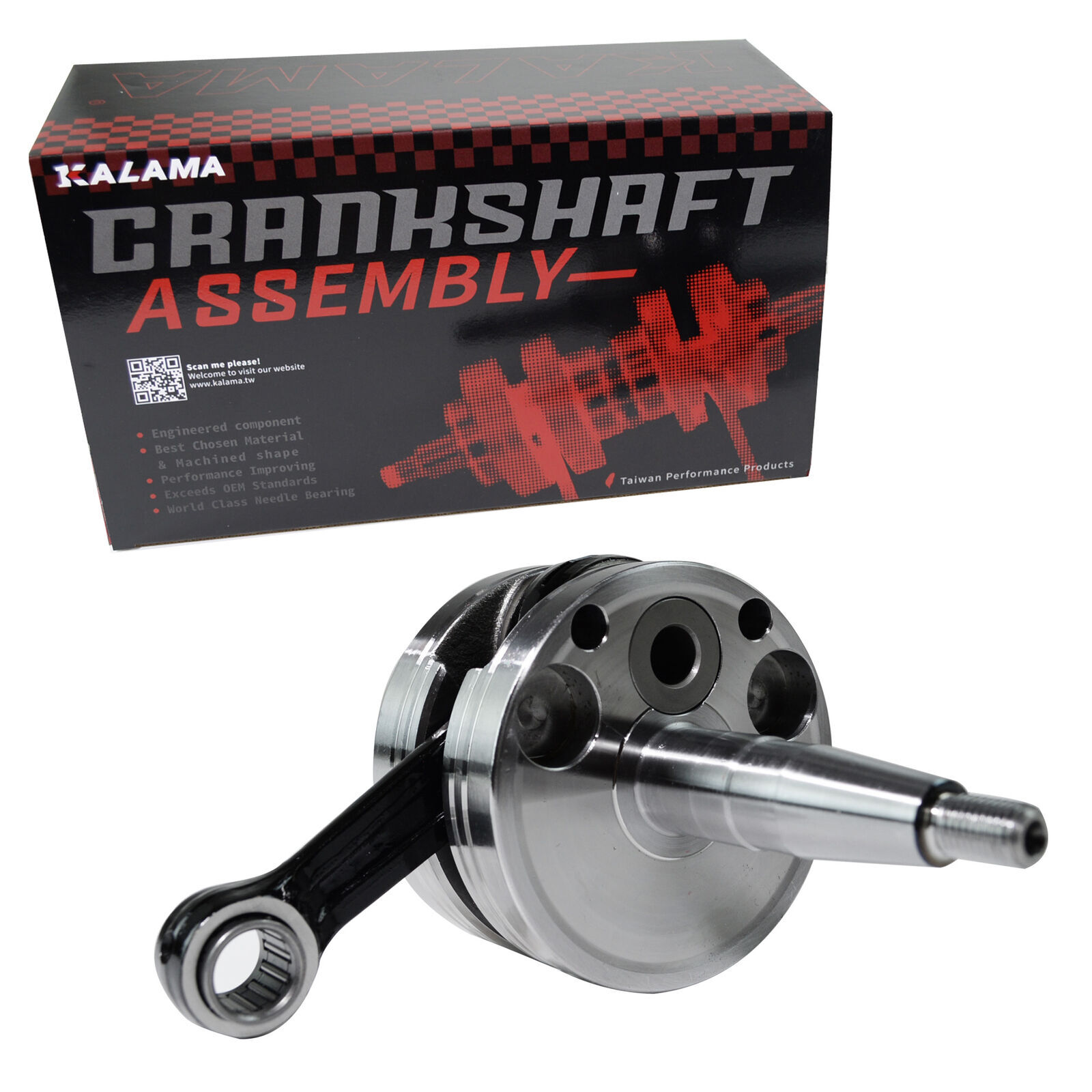 Kalama Racing Performance Crankshaft fit Kawasaki KX100 KX 100 95~05