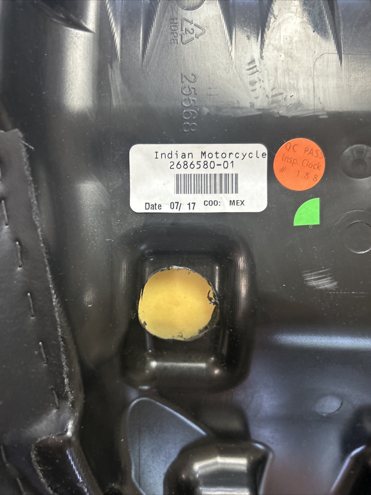 OEM Indian Driver Seat 2017-19 Cheiftain/Springfield/Dark Horse 2686580-01 New