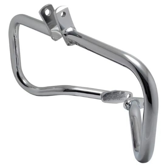 157034 Chrome finish Saddlebag Guards for Harley-Davidson Softail Deluxe FLSTN