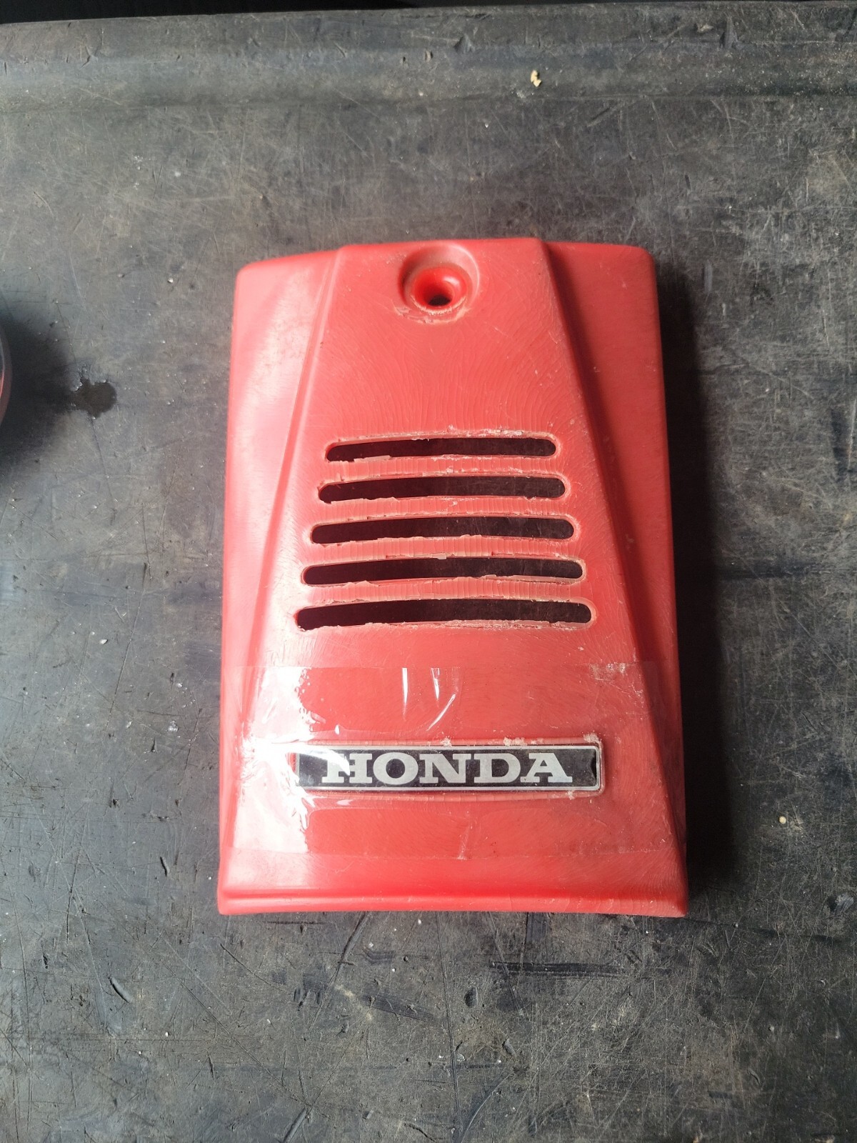 1978 HONDA PA50 I m Hobbit scooter moped front horn cover trim plastic oem body