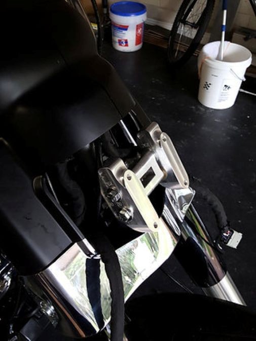 American Suspension 2014-2025 Road Glide Fairing Mount for 26/30″ Bolt On Neck