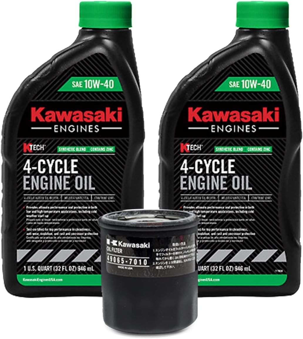 10W-40 Oil Change Kit, 1 49065-7010 Oil Filter & 2 99969-6296 Quarts Of Oil