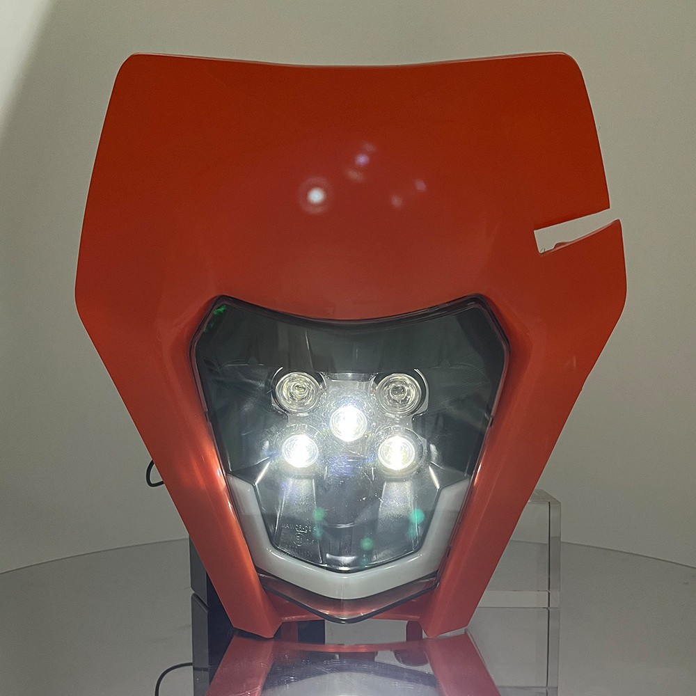 Motorcycle Headlight LED Enduro for KTM EXC XC SX MX XC 125 250 300 450 Orange