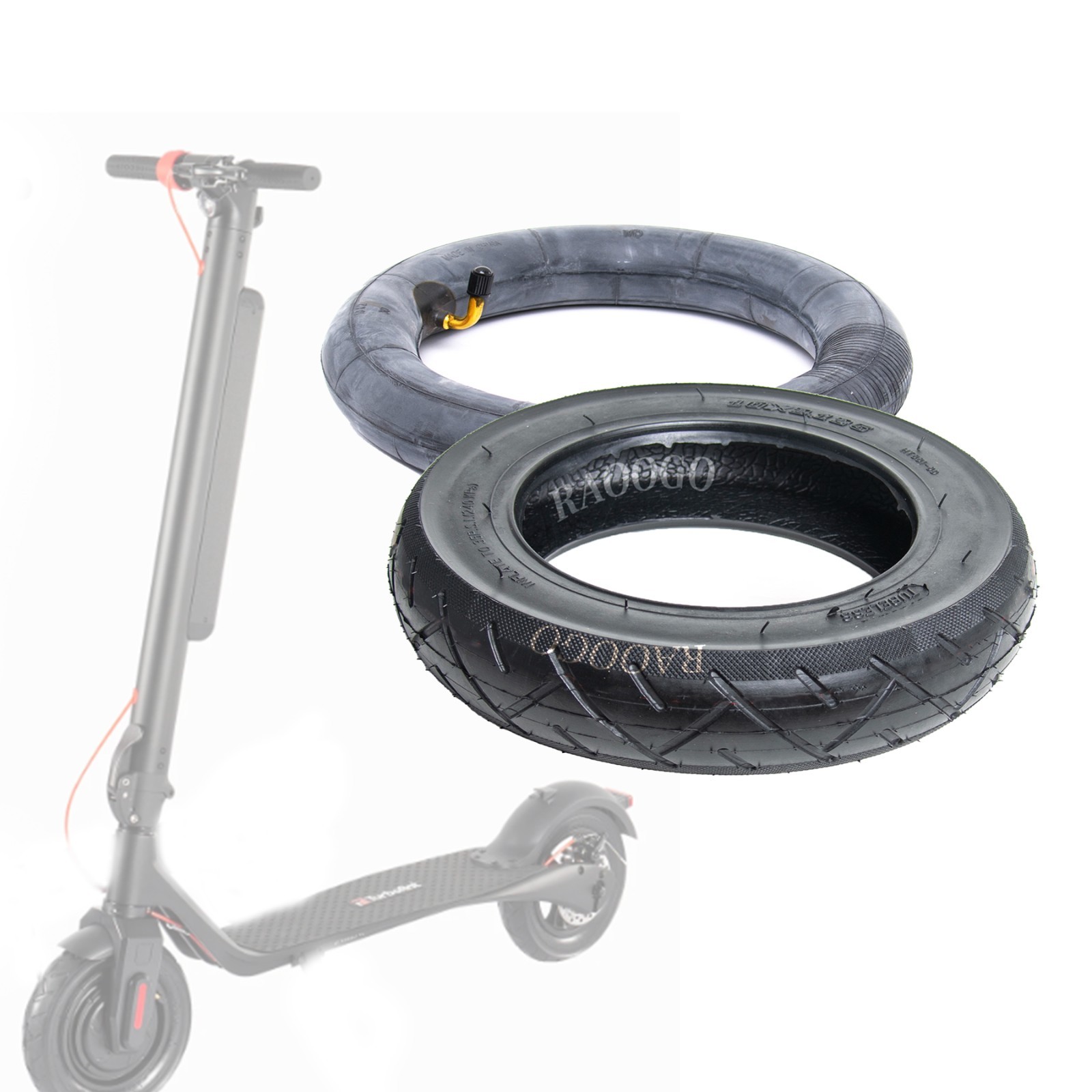 10×2.125 Tube Tire fit X7 Electric Scooter