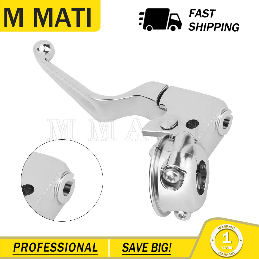 Clutch Lever Assembly Chrome or Black for Harley Sportster 883 1200 1996-2003