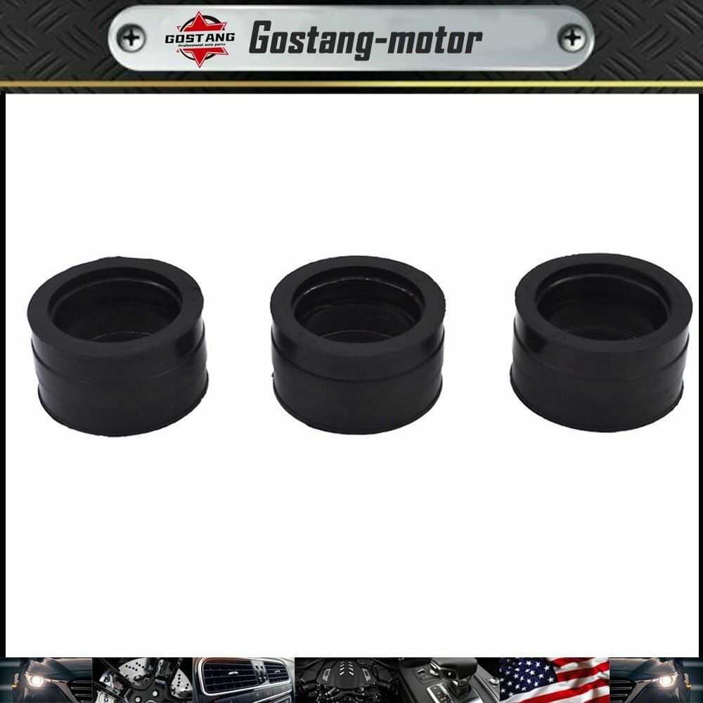 Fit For Yamaha XS750 XS850 3PCS carb intake manifold boots holders kit 11-6114