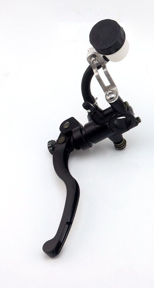 Left Radial Master Cylinder Stunt Bike Brake Clutch FZR YZF CBR ZX metal Black