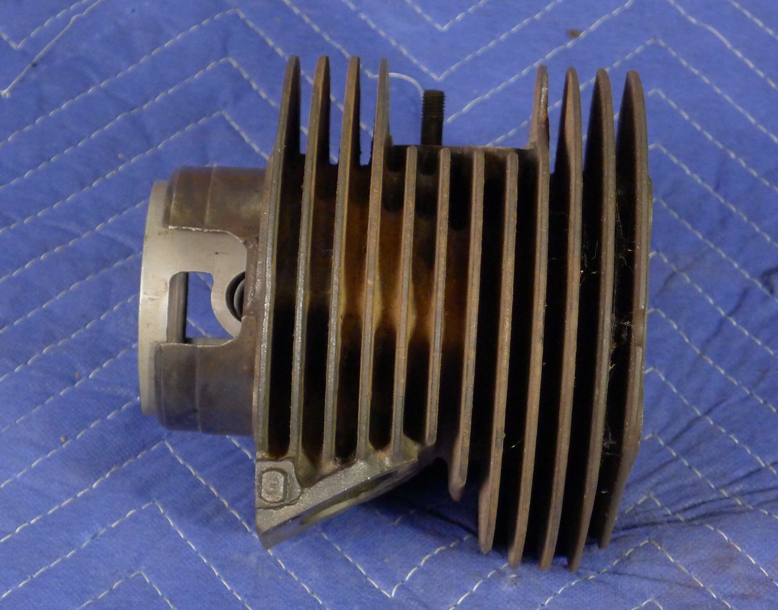 Lambretta SX 200 Innocenti Cast Iron Barrel Cylinder And Piston Used #1405