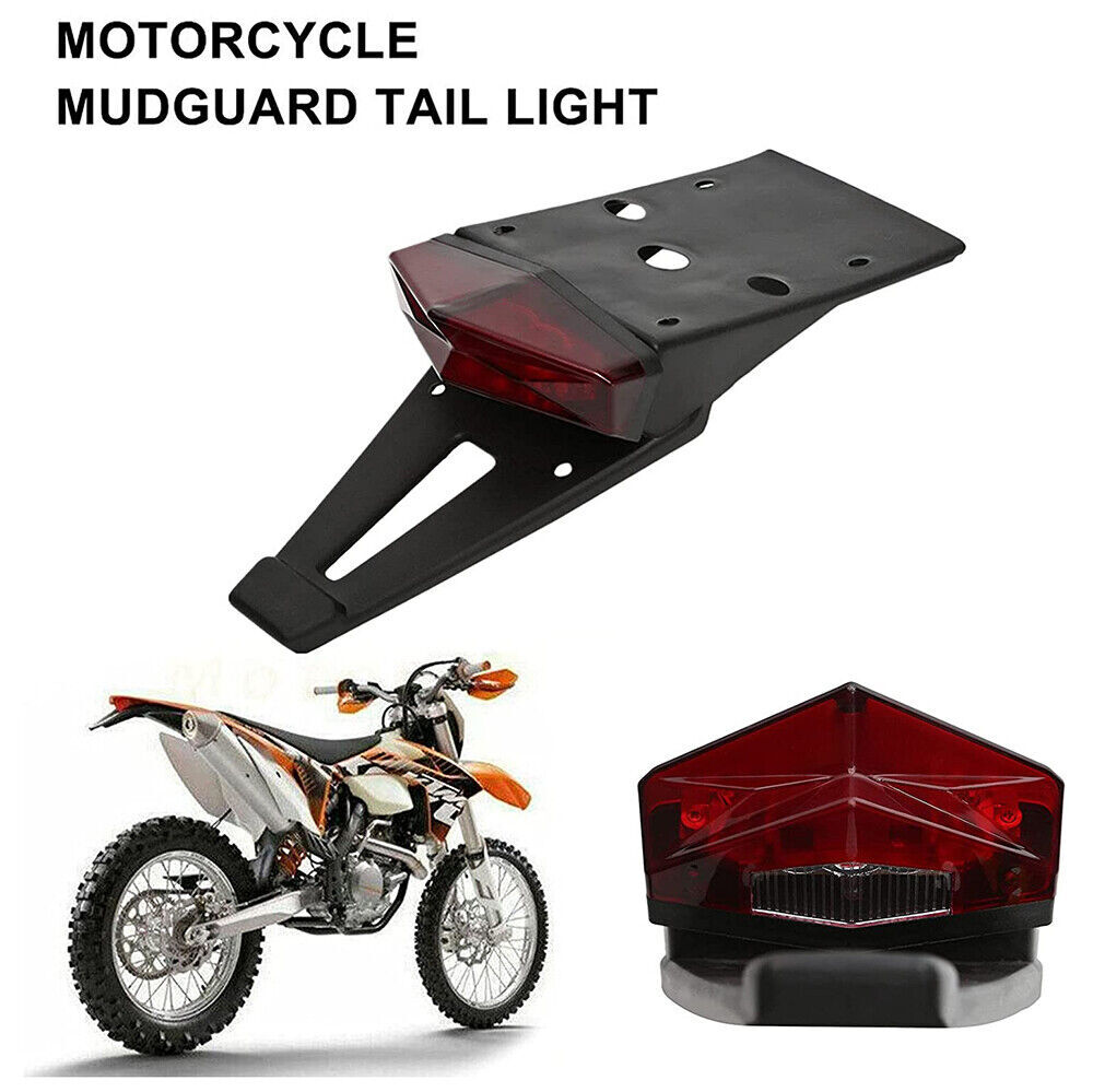 Universal Dirt Enduro Bike Rear LED Tail Light Brake Turn Signal – Off-road
