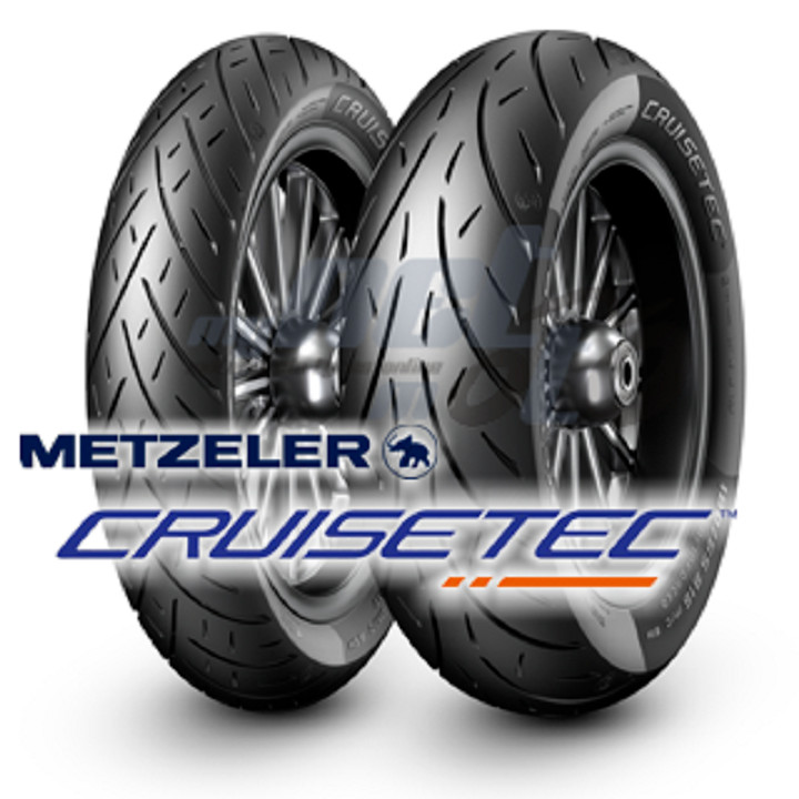 METZELER CRUISETEC 130/70-18 FRONT 180/65-16 REAR TIRE HARLEY ROAD GLIDE STREET