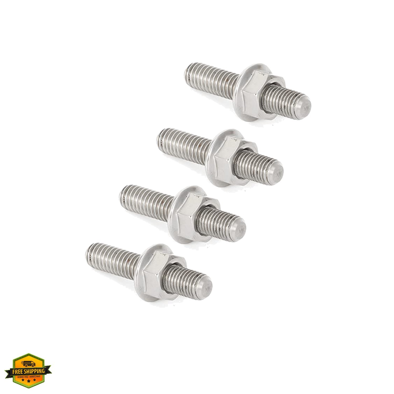 Exhaust Studs Nuts for 1984-2015 Harley Big Twin 1986-2015 Sportster XL Repla…
