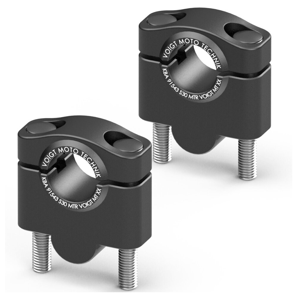 Voigt Bar Riser 30 mm fits Honda CRF 250 L & Rally , all years BLK