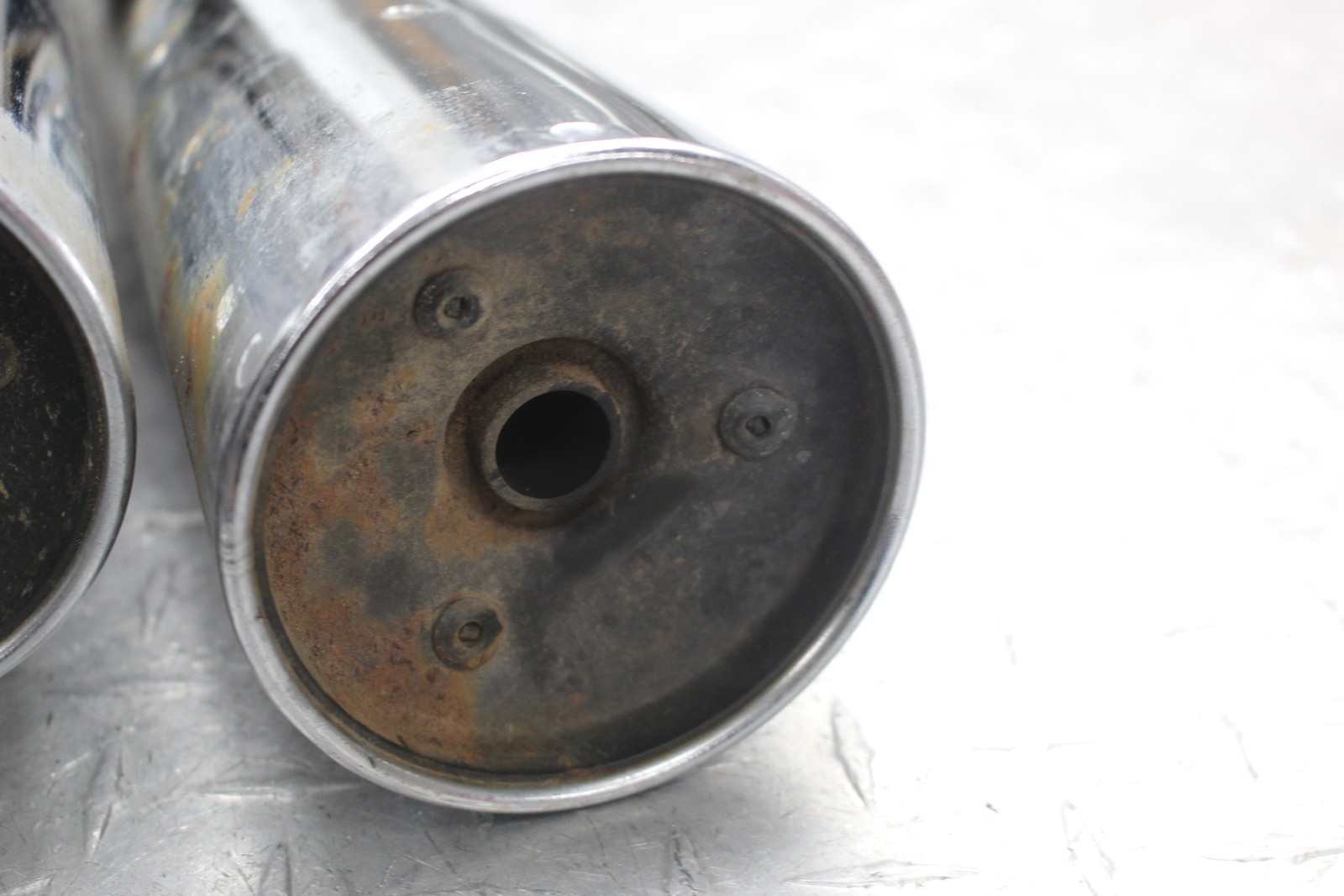 1980 HONDA CB650C CUSTOM EXHUAST HEADERS & MUFFLERS