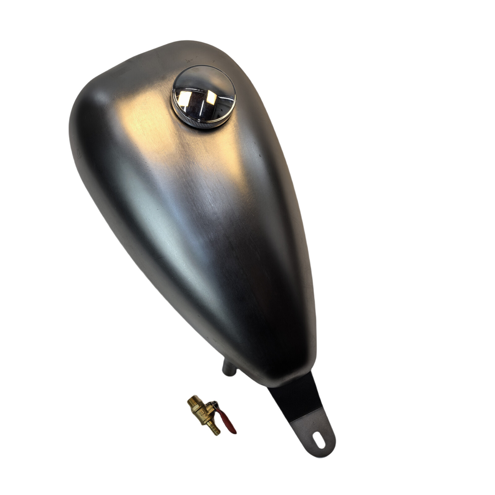Motorcycle Petrol Gas Fuel Tank With Oil Cap For YAMAHA XV250 Silver